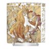 bungo stray dogs classic art dazai anime anime art transparent - Anime Shower Curtains