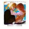 chainsaw man anime green james kyle - Anime Shower Curtains