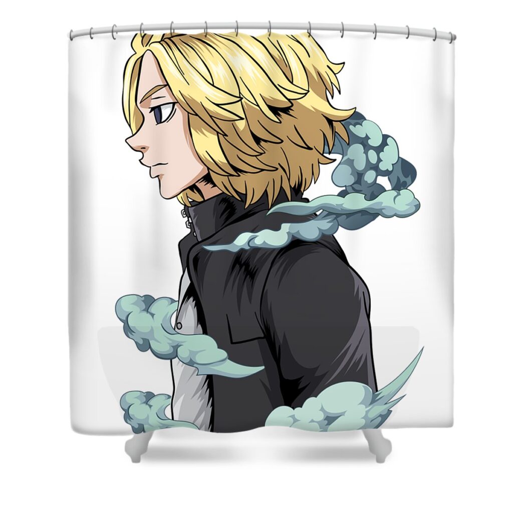 civilized sano manjiro tokyo revengers gifts for inny shop transparent - Anime Shower Curtains