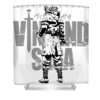 classic photo viking vinland saga anime gifts for fans lotus leafal transparent - Anime Shower Curtains