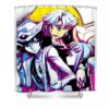 code geass anime retro art japan anime art transparent - Anime Shower Curtains