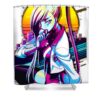 code geass villetta nu retro art anime anime art transparent - Anime Shower Curtains