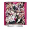 danganronpa 1 2 all in alex mohammed - Anime Shower Curtains