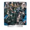 danganronpa v3 killing harmony alex mohammed - Anime Shower Curtains