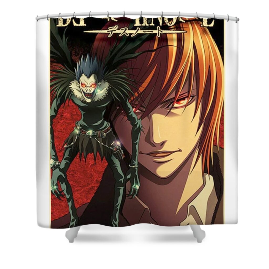 death note anime riza henisu transparent - Anime Shower Curtains