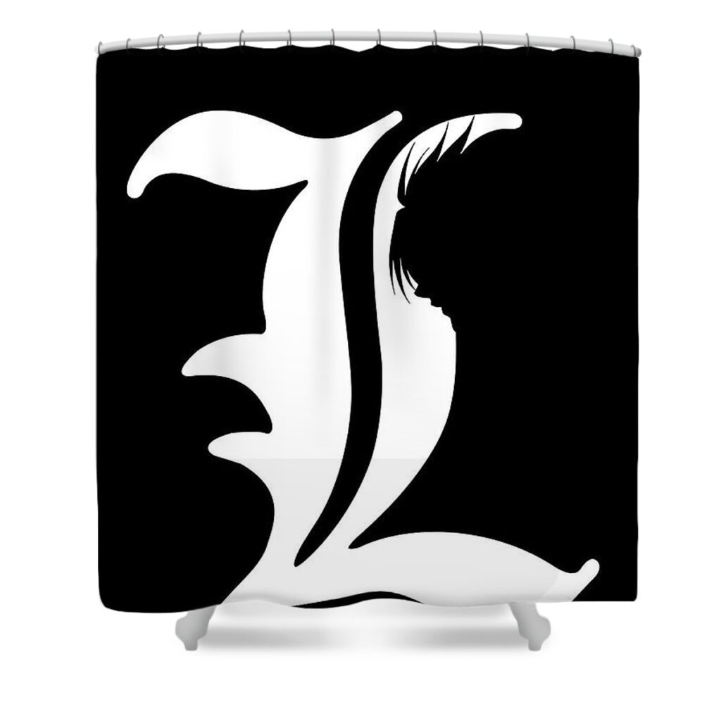 death note l death note - Anime Shower Curtains