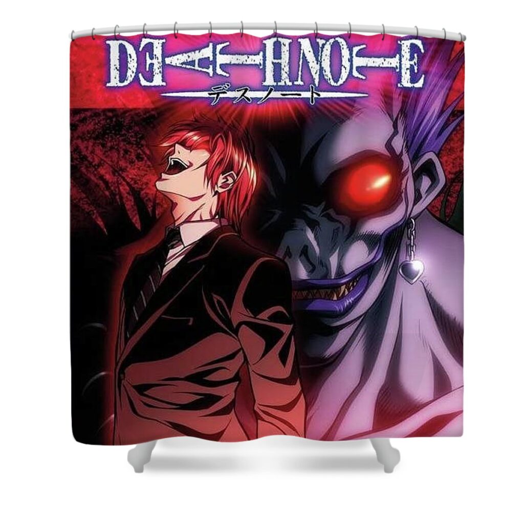 death note poster death note - Anime Shower Curtains
