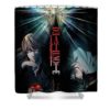 death note wall paper death note - Anime Shower Curtains