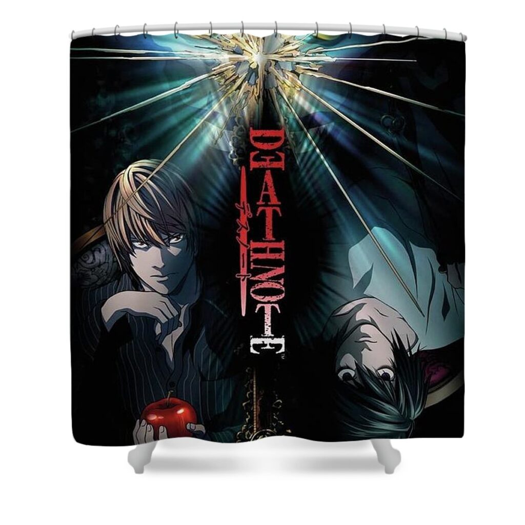 death note wall paper death note - Anime Shower Curtains