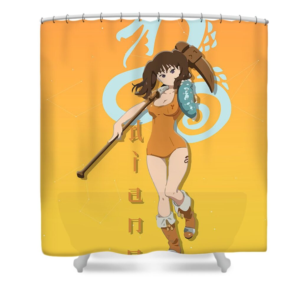 diane of envy nanatsu no taizai kitaru normin - Anime Shower Curtains