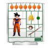 dragon ball z air fix model kit angelita m heffernan transparent - Anime Shower Curtains