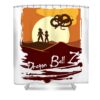 dragon ball z apocalypse now mix angelita m heffernan transparent - Anime Shower Curtains