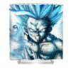 dragon ball z father son kamahamaha gareth williams transparent - Anime Shower Curtains
