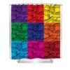 dragon ball z shenron pop art joann d myers transparent - Anime Shower Curtains