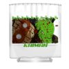 eat your head rotra nostra transparent - Anime Shower Curtains