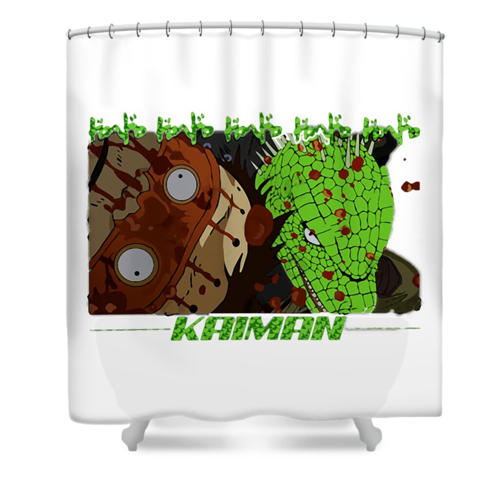 eat your head rotra nostra transparent - Anime Shower Curtains