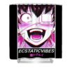 ecstatic vibes 2 kakegurui modern streetwear davies gray - Anime Shower Curtains