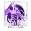 electro raiden shogun riet olthoff transparent - Anime Shower Curtains