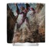 eva01 towers andrea gatti 4 - Anime Shower Curtains