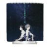 evangelion 30 anime prints - Anime Shower Curtains