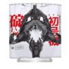 evangelion unit 1 berserk hughes fox - Anime Shower Curtains