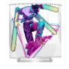 for men women chainsaw man anime video game transparent - Anime Shower Curtains
