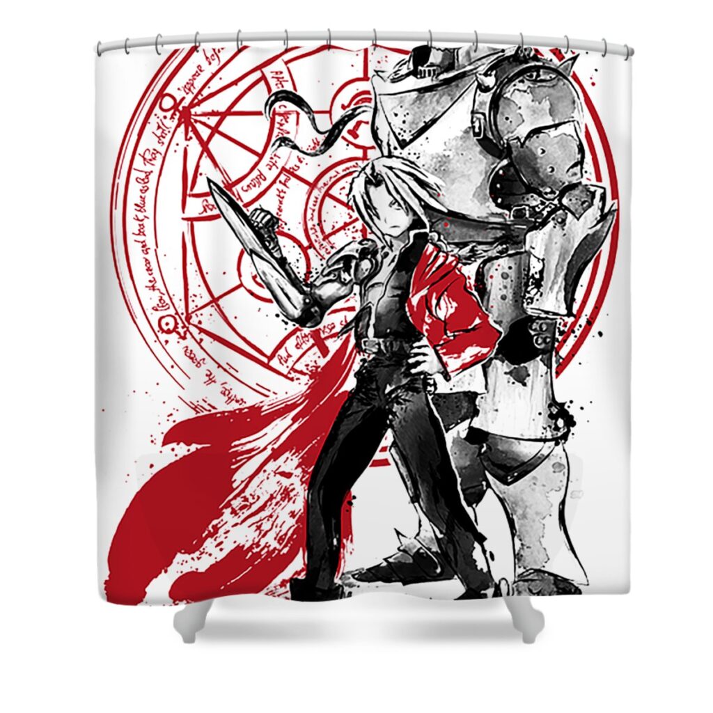 fullmetal alchemist ismay orleando transparent - Anime Shower Curtains