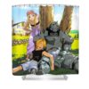 fullmetal alchemist poster sioux islean nature edwards walker - Anime Shower Curtains