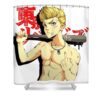 funny gifts for takemichi movies hanagaki gift for fans mizorey tee transparent - Anime Shower Curtains