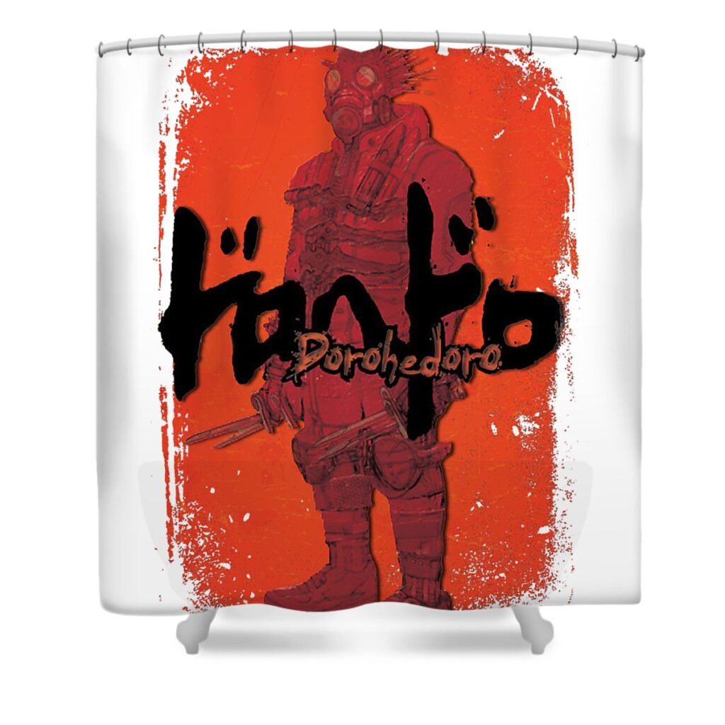 funny men kaiman essential lotus leafal transparent - Anime Shower Curtains