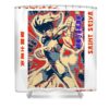 funny pegasus art saint seiya gifts idea lotus leafal transparent - Anime Shower Curtains