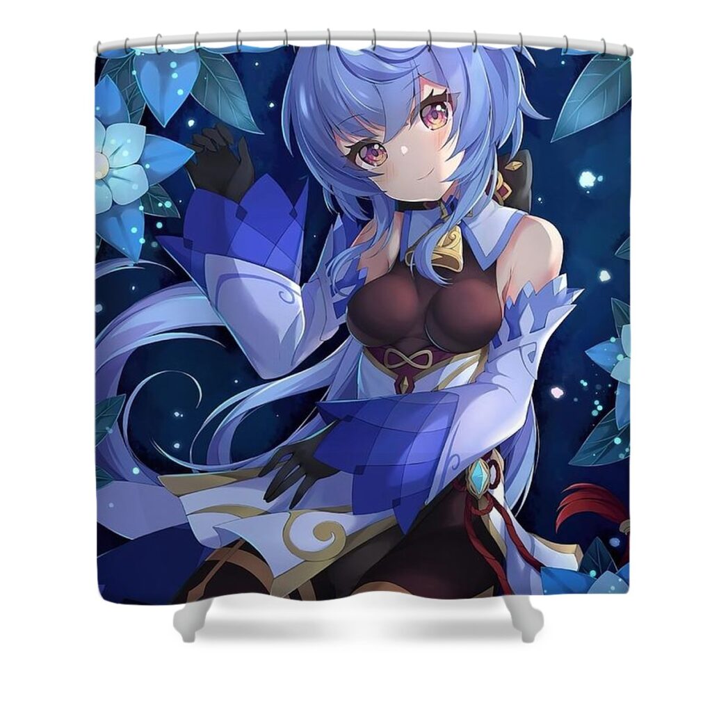 ganyu genshin impact stewart joanne - Anime Shower Curtains