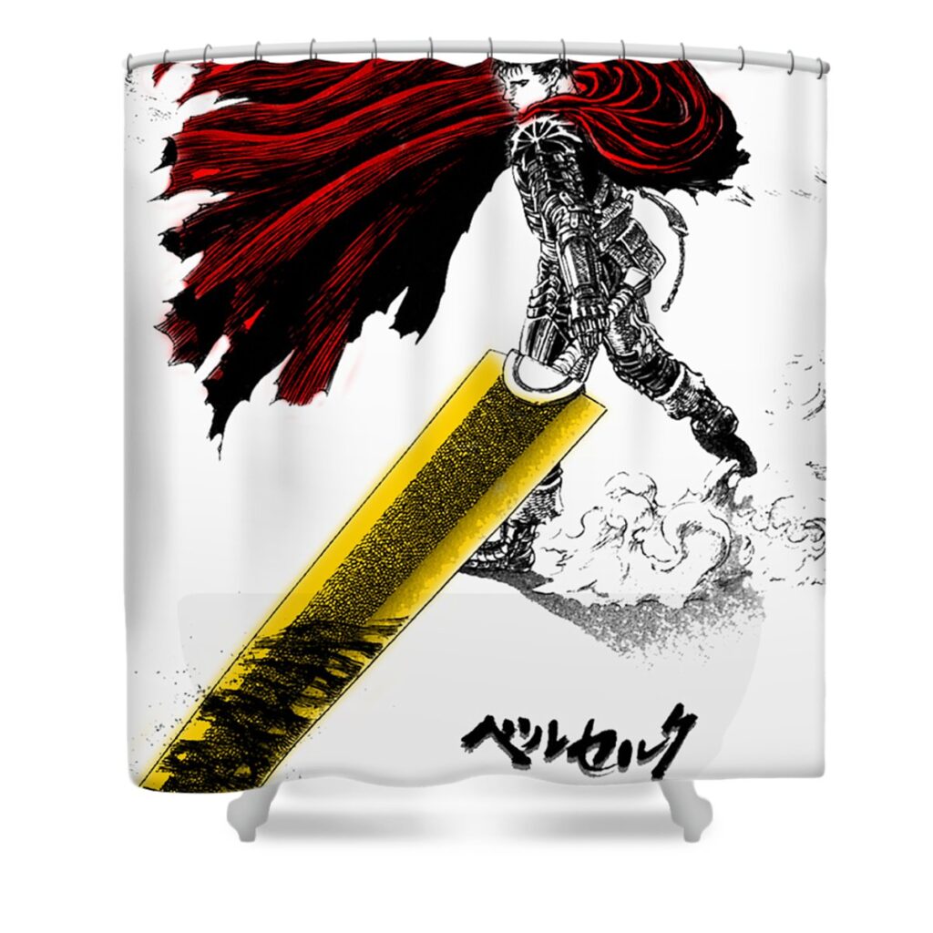gatsu edrick yuwana transparent - Anime Shower Curtains