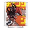 gift for men chainsaw man vintage anime video game transparent - Anime Shower Curtains