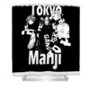 gifts idea takemichi chipi manga hanagaki gift for birthday mizorey tee transparent - Anime Shower Curtains