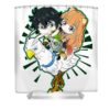 graphic the rising of the shield hero characters adventure manga series lotus leafal transparent - Anime Shower Curtains
