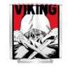 graphic viking vinland saga anime gifts for fans lotus leafal transparent - Anime Shower Curtains