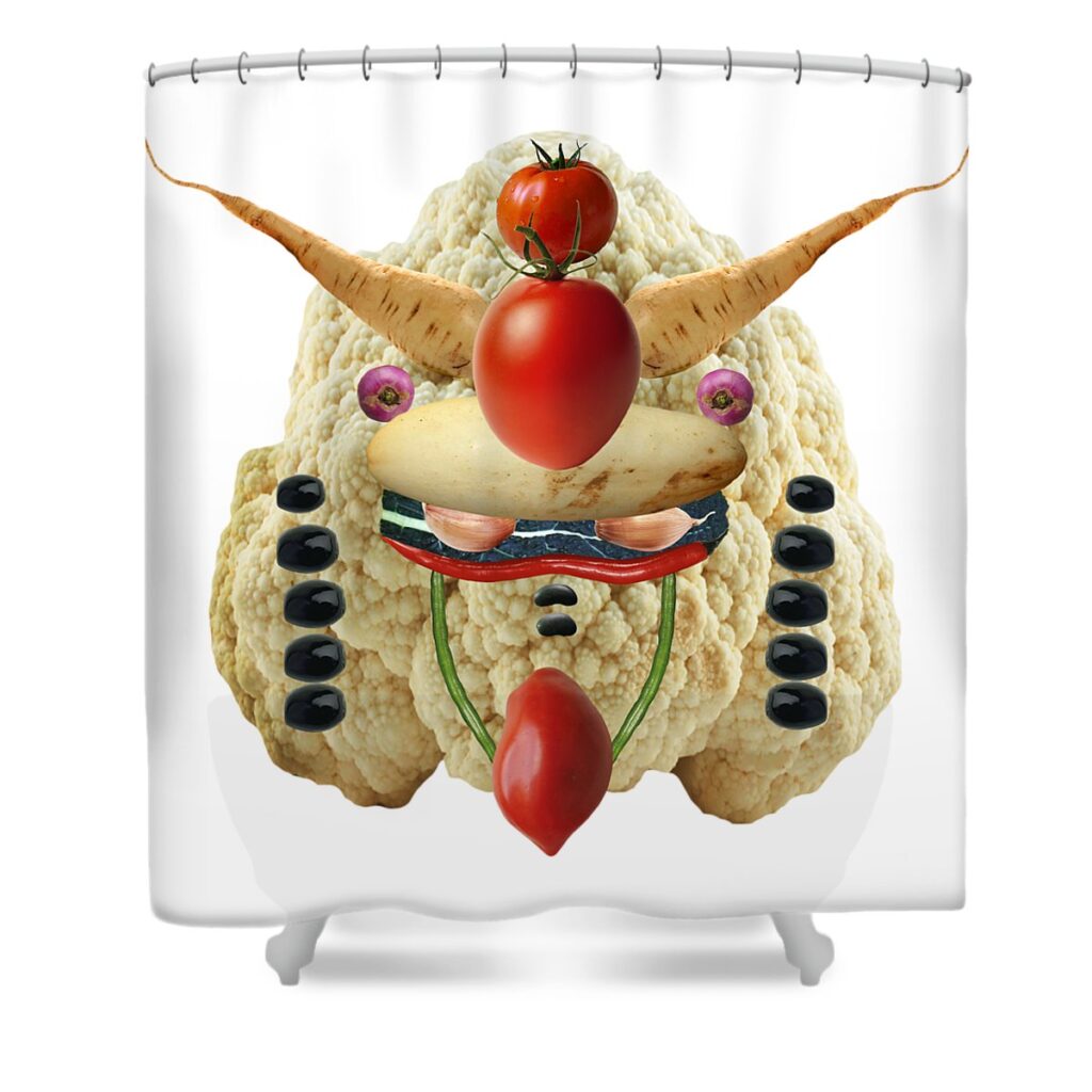 gundam veg andrea gatti transparent - Anime Shower Curtains