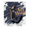 haikyuu fly high moore bruce - Anime Shower Curtains