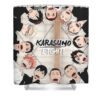 haikyuu karasuno fight jake danielle - Anime Shower Curtains
