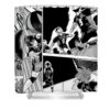 haikyuu manga panel jake danielle - Anime Shower Curtains
