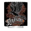 haikyuu team types karasuno black jake danielle - Anime Shower Curtains