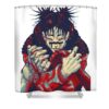 hardship cursed old friend character choso cute gift for fan zery bart transparent - Anime Shower Curtains