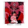 hardship cursed old friend character yuta okkotsu rika orimoto cute gifts zery bart transparent - Anime Shower Curtains