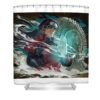 hashirama senju donal beibex transparent - Anime Shower Curtains