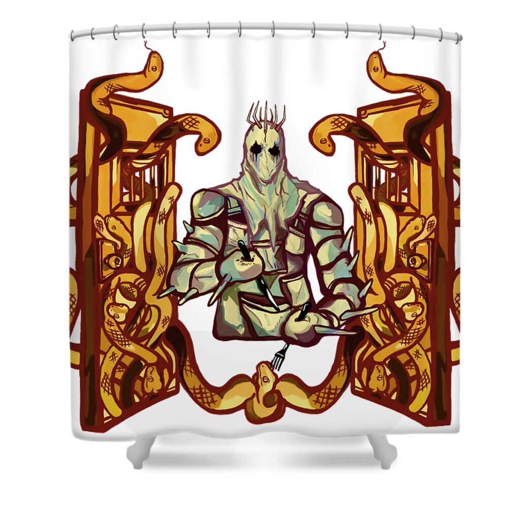 hole anime belle nelas transparent - Anime Shower Curtains