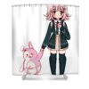 how much do you know about danganronpa and you enjoy it dnt prints transparent - Anime Shower Curtains