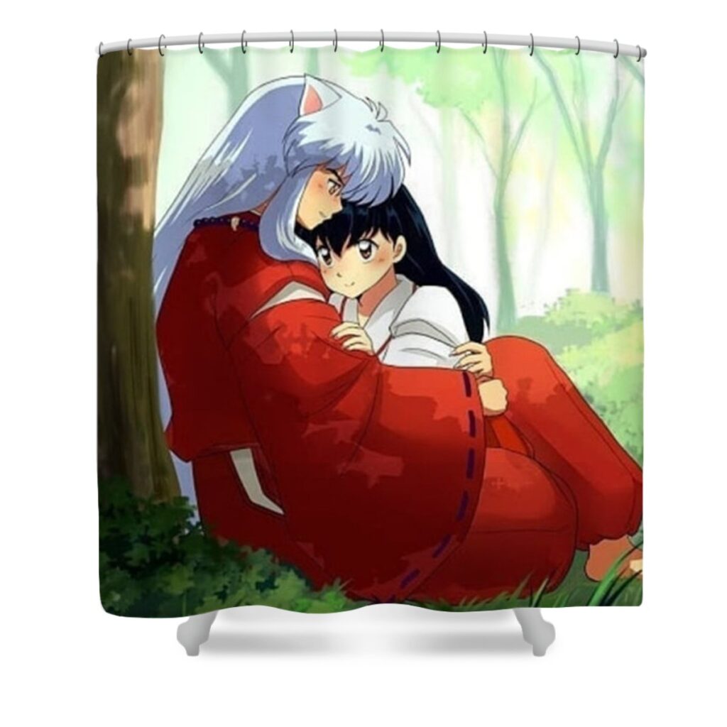 inuyasha 2020 marsha powers transparent - Anime Shower Curtains