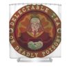 iroh delectable tea avatar the last airbender gertrude j quinones transparent - Anime Shower Curtains