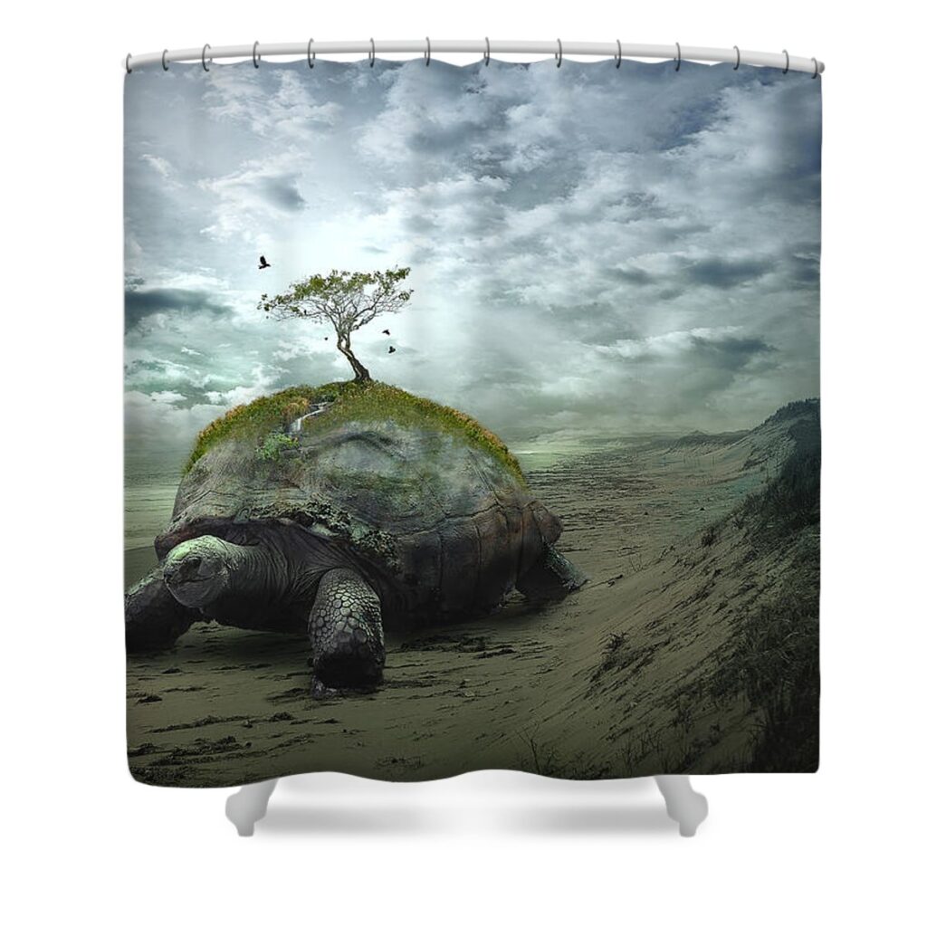iroquois creation story rick mosher - Anime Shower Curtains